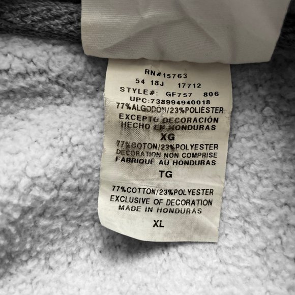 Champion Women's Reverse Weaved Hoodie, Grey, X-Large - Picture 9 of 10